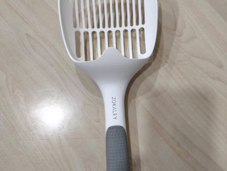 ZOKALEY pet shovel, cat shovel-fine litter sieve cat litter scoop-sieve cat litter scoop-plastic cat litter scoop-pet reptile cat litter cleaning scoop Fashion