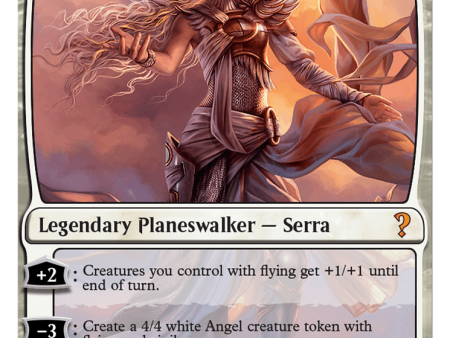 Serra the Benevolent (White Border) [Mystery Booster 2] Online Sale