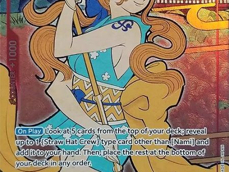 Nami (English Version 1st Anniversary Set) [One Piece Promotion Cards] on Sale