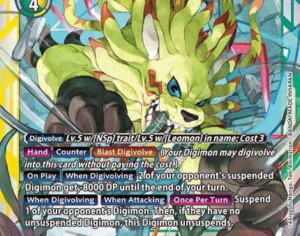 SaberLeomon ACE [EX7-029] [Digimon LIBERATOR] Cheap