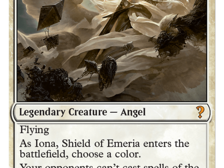 Iona, Shield of Emeria (White Border) [Mystery Booster 2] Supply