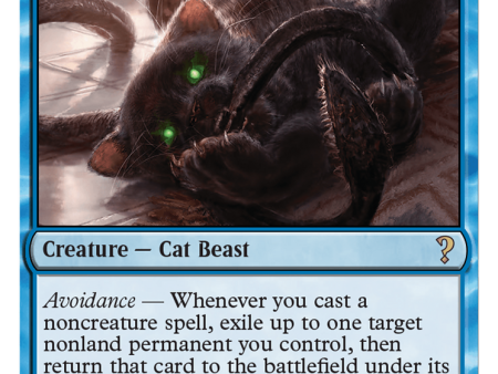 Displacer Kitten (White Border) [Mystery Booster 2] For Sale