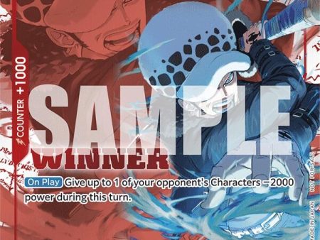 Trafalgar Law (Winner Pack Vol. 7) [One Piece Promotion Cards] Online now