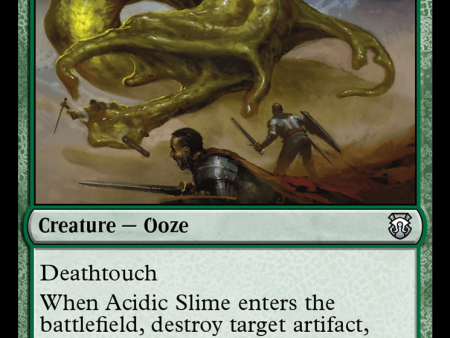 Acidic Slime (Ripple Foil) [Modern Horizons 3 Commander] For Discount