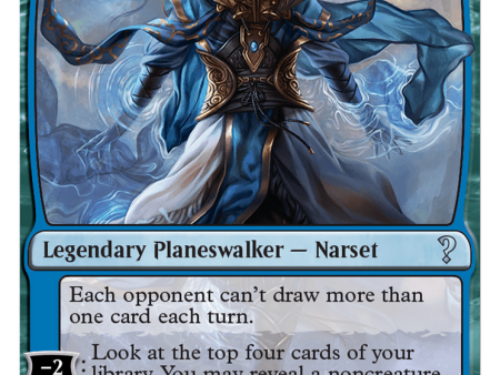 Narset, Parter of Veils (White Border) [Mystery Booster 2] Online