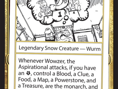 Wowzer, the Aspirational [Mystery Booster 2 Playtest Cards] For Cheap