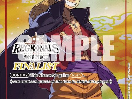 Monkey.D.Luffy (Offline Regional 2024 Vol. 2) [Finalist] [One Piece Promotion Cards] Supply