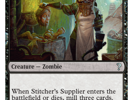 Stitcher s Supplier (White Border) [Mystery Booster 2] For Discount