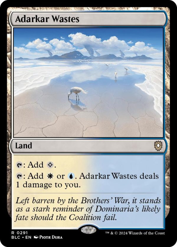 Adarkar Wastes [Bloomburrow Commander] Online