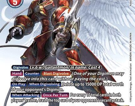 Gallantmon: Crimson Mode ACE [BT17-018] (Alternate Art) [Secret Crisis] Hot on Sale