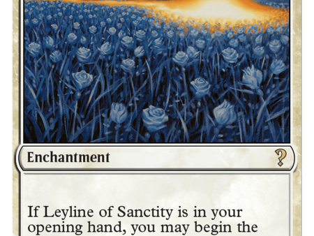 Leyline of Sanctity (White Border) [Mystery Booster 2] Online now