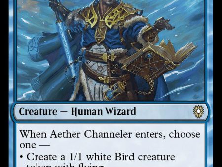 Aether Channeler [Bloomburrow Commander] For Discount