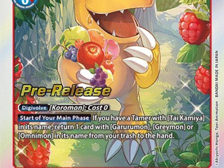 Agumon [BT17-007] [Secret Crisis Pre-Release Cards] Supply