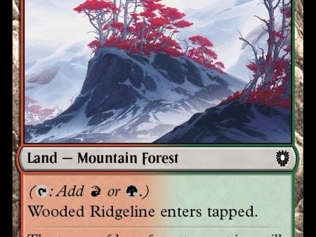 Wooded Ridgeline [Bloomburrow Commander] Hot on Sale