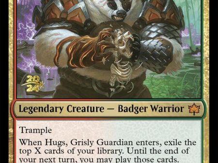 Hugs, Grisly Guardian [Bloomburrow Prerelease Promos] For Sale