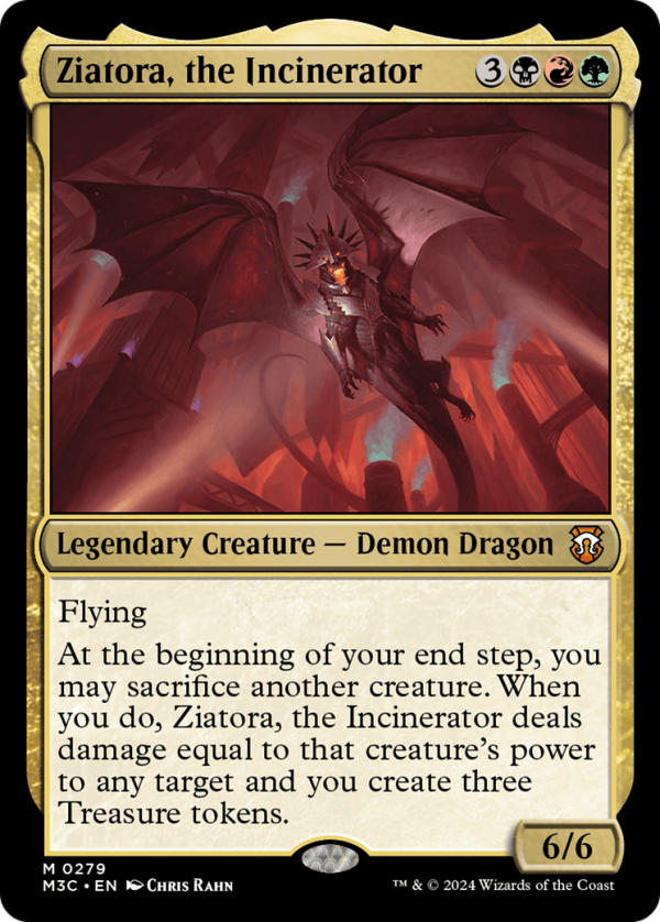 Ziatora, the Incinerator (Ripple Foil) [Modern Horizons 3 Commander] Sale