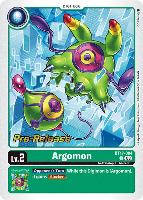 Argomon [BT17-004] [Secret Crisis Pre-Release Cards] For Discount