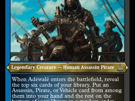 Adewale, Breaker of Chains (Foil Etched) [Assassin s Creed] Discount