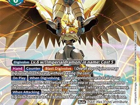 Imperialdramon: Paladin Mode ACE [BT17-077] (Alternate Art) [Secret Crisis] Discount