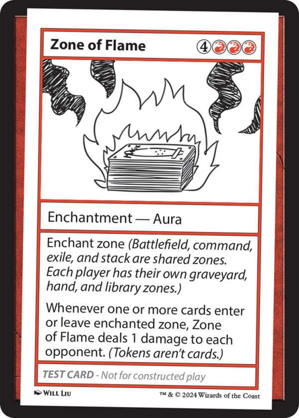 Zone of Flame [Mystery Booster 2 Playtest Cards] Online now