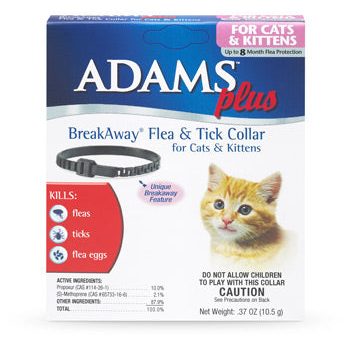 Adams™ Flea & Tick Collar for Cats & Kittens Fashion