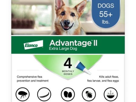 Advantage II XL Dog Vet-Recommended Flea Treatment & Prevention on Sale